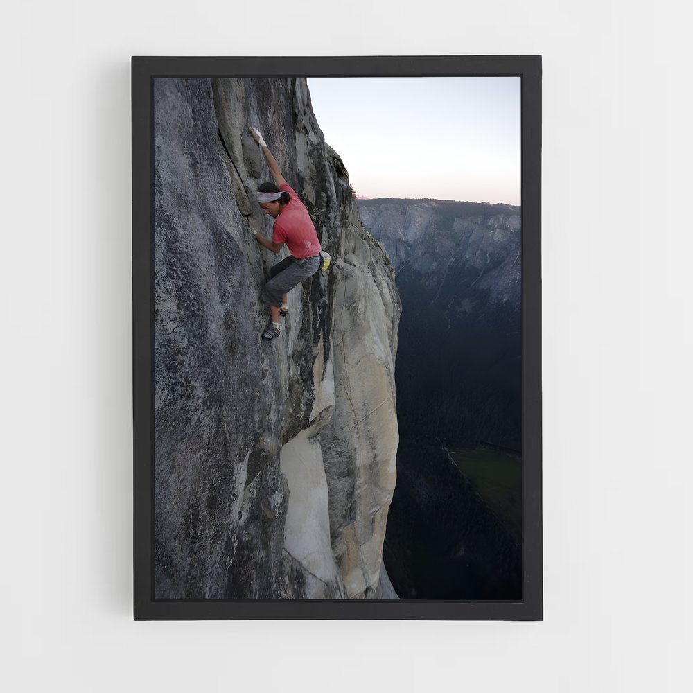 Poster Dean potter – affiche Vol en wingsuit (vue 2)